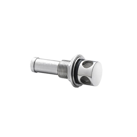 Vetus Air - Vent Nipple, Straight, for Hose 5/8", Stainless Steel