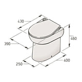 Vetus WCS2 Electric Marine Toilet - Fresh Water, 120V, 60Hz_Additional1