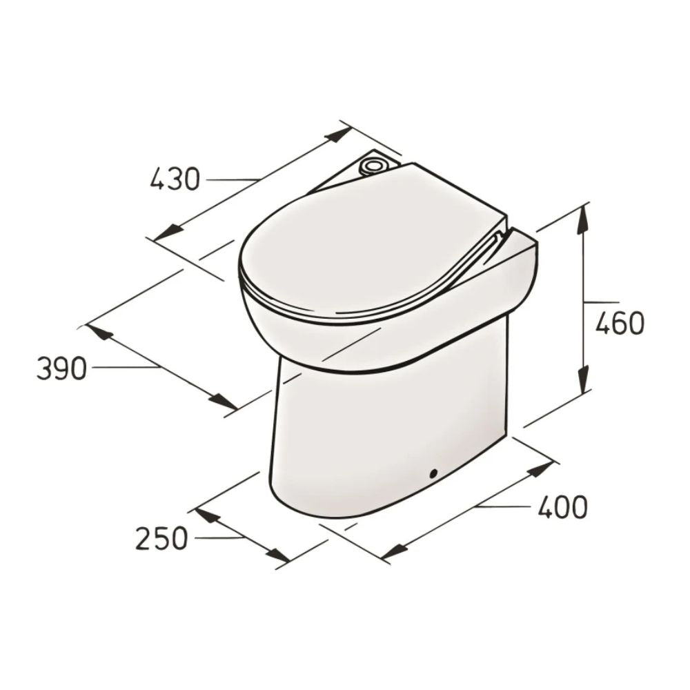 Vetus Toilet Type WCS2, 230 Volt, 50 Hz_Additional1