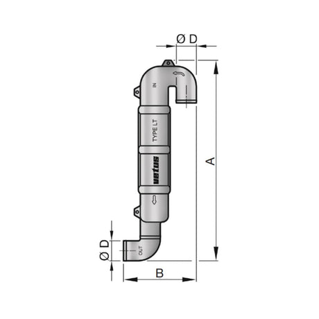 Vetus Plastic Gooseneck LT40 1 9/16"_Additional1