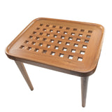 Whitecap Teak Cockpit Grate End Table