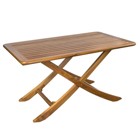 Whitecap Teak Large Adjustable Slat Top Table_Additional1