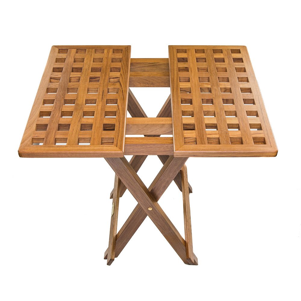 Whitecap Teak Grate Top Fold-Away Table_Additional2