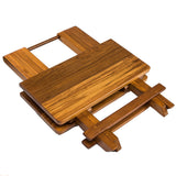 Whitecap Teak Solid Top Fold Away Table_Additional2