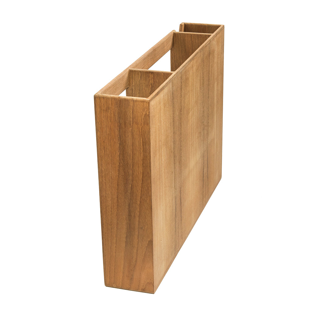 Whitecap Teak Dish/Cup/Paper Towel Rack_Additional2