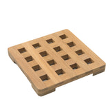 Whitecap Teak Small Square Trivet - 6"