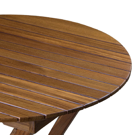 Whitecap Round Slat Table - Teak_Additional1