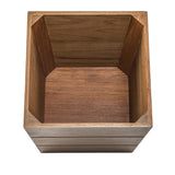 Whitecap Large Waste Basket - Teak_Additional3