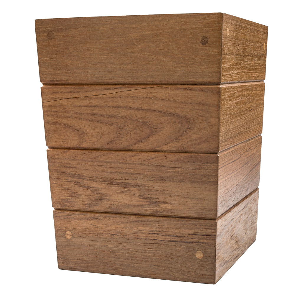 Whitecap Small Waste Basket - Teak_Additional2