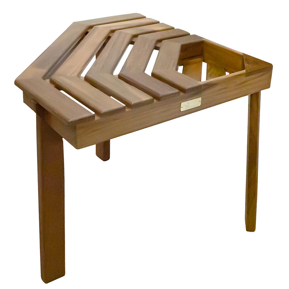 Whitecap Shower/Corner Stool - Teak_Additional2