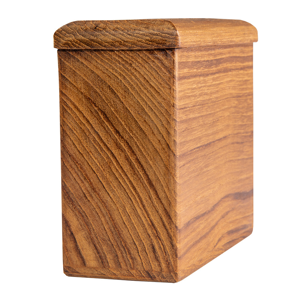 Whitecap Square Toothbrush Holder (Oiled) - Teak_Additional3