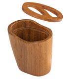 Whitecap Oval Toothbrush Holder (Oiled) - Teak_Additional3