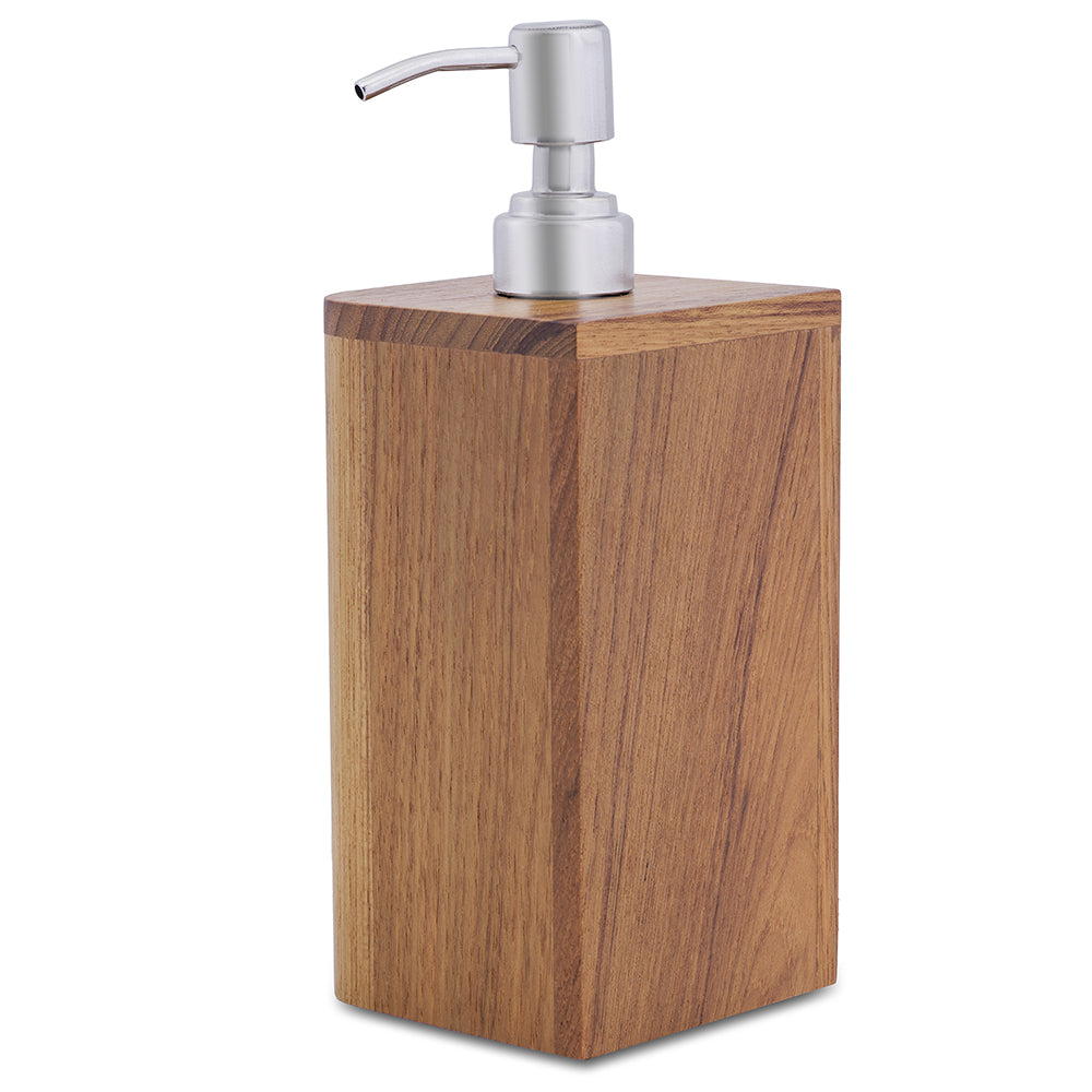 Whitecap EKA Collection Soap Dispenser - Teak_Additional3