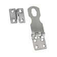 Whitecap Fixed Safety Hasp - 304 Stainless Steel - 1" x 3"