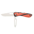 Wichard Offshore Serrated Knife with Shackler - Orange