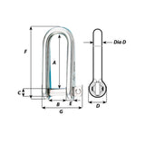 Wichard Self-Locking Tack Shackle - 5/16 in._Additional1