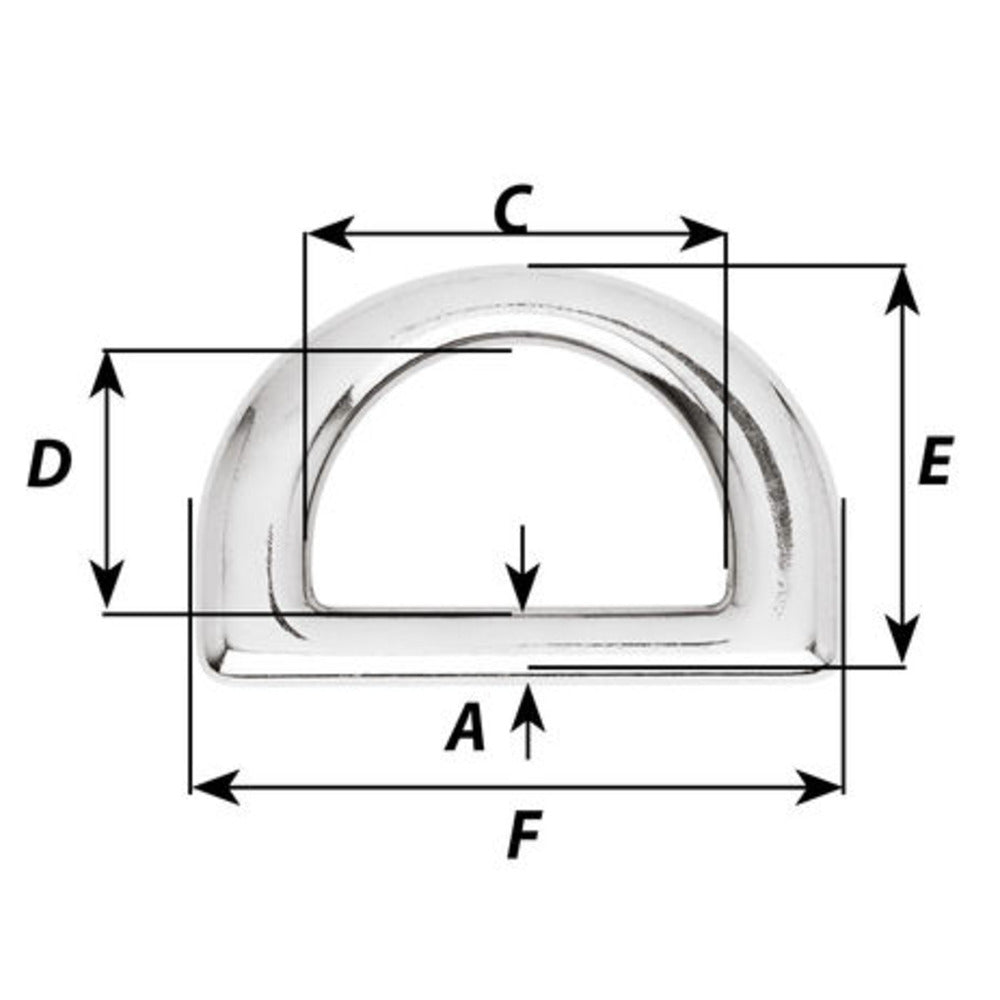 Wichard HR D Ring - Small_Additional1