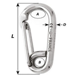 Wichard Carbine Hook - Symmetric with Eye 1/4 in._Additional1