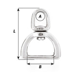 Wichard Swivel - Webbing Swivel - Medium_Additional1