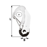 Wichard Safety Snap Hook - Double Action - Fluorescent_Additional1