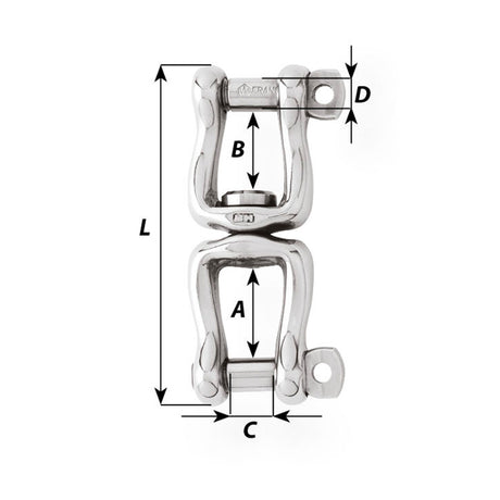 Wichard Swivel - Self Locking - Medium_Additional1