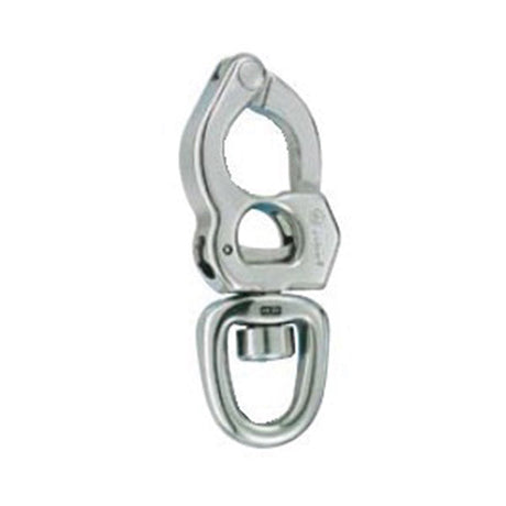 Wichard Trigger Snap Shackle - w/ Titanium Swivel Eye - Length: 3 3/8 in (85.0 mm)