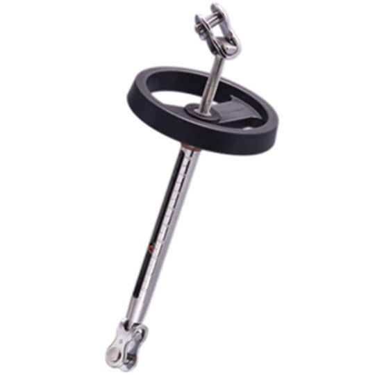 Wichard Baby Stay Adjuster for Sailboat w/ Wheel - Pin Dia: 1/2 in (12 mm) & Lenght (Open): 20 15/32 in (520 mm)