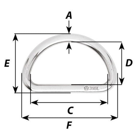 Wichard D Ring - Medium_Additional1