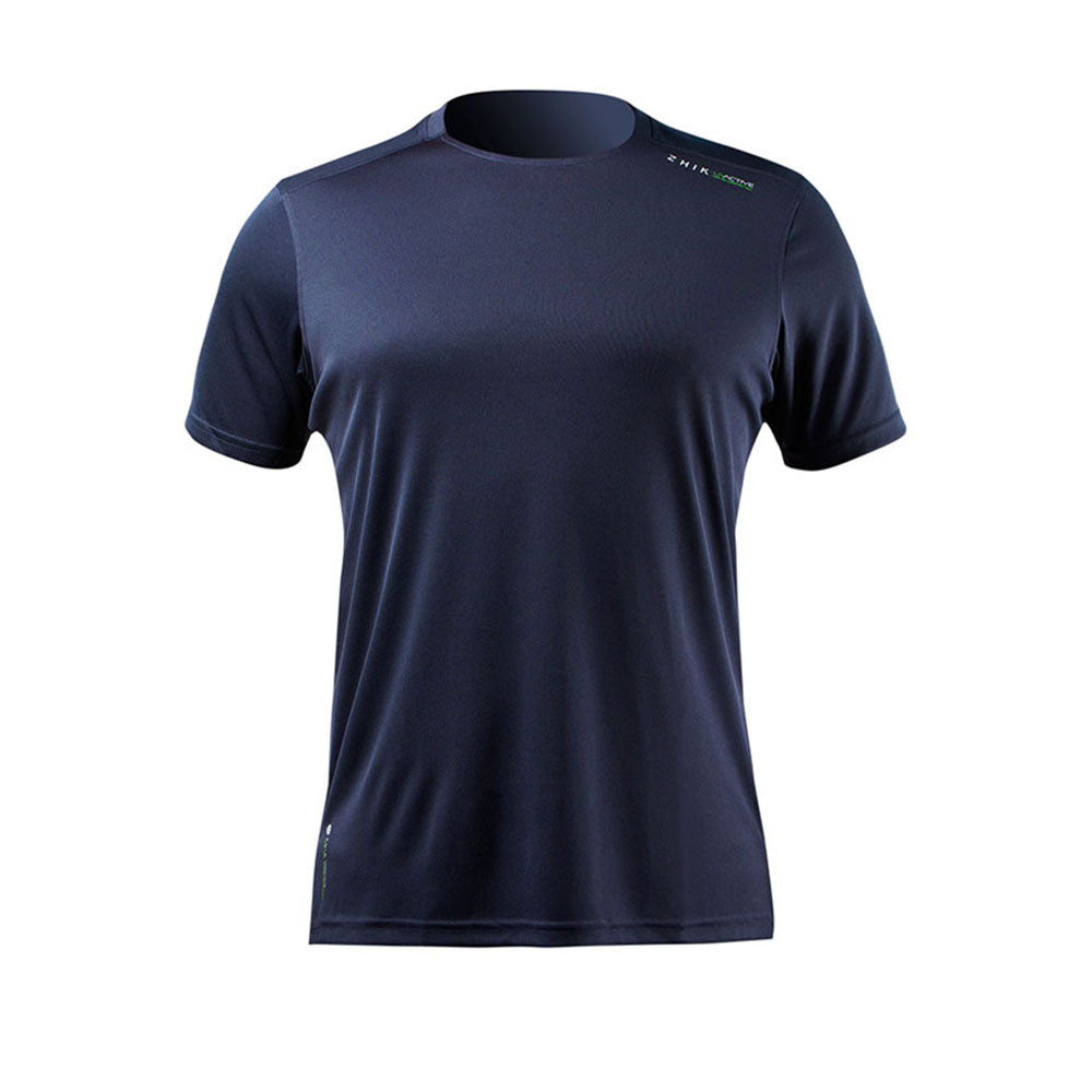 Zhik T-Shirt - UV Active Short Sleeve - Navy