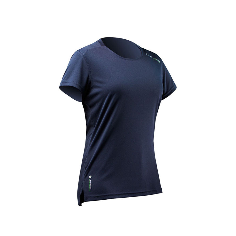 Zhik T-Shirt - UV Active Short Sleeve - Navy (Women)_Additional2