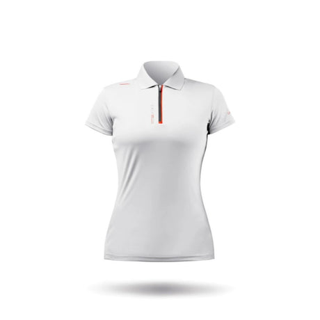 Zhik UV Active Zip Sports Polo (Women) - White