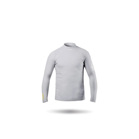 Zhik Rash Guard - Eco Spandex - Long Sleeve Top - Platinum (Juniors)