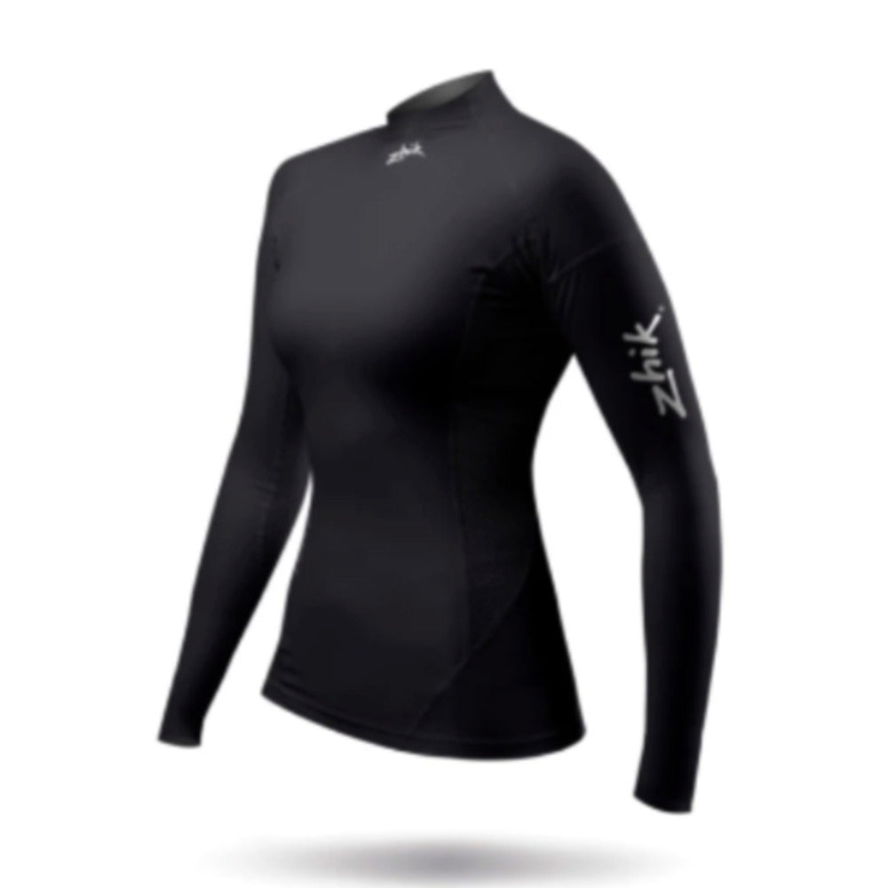 Zhik Rash Guard - Eco Spandex - Long Sleeve Top - Black (Women)_Additional2