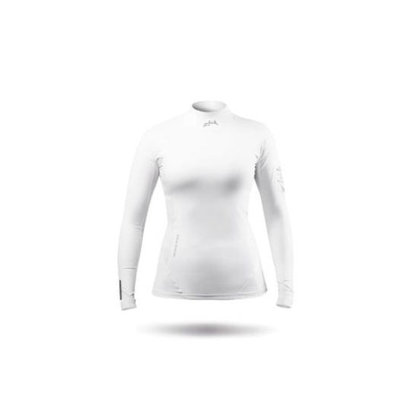 Zhik Rash Guard - Eco Spandex - Long Sleeve Top - White (Women)_Additional1