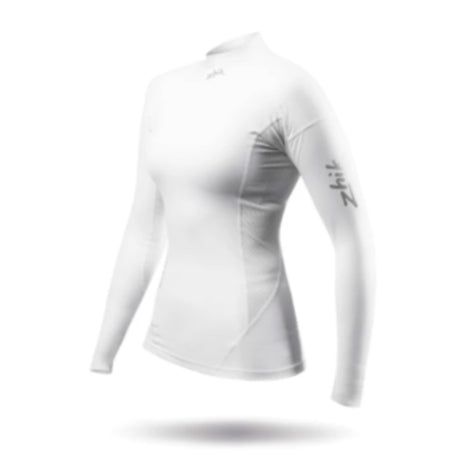 Zhik Rash Guard - Eco Spandex - Long Sleeve Top - White (Women)_Additional2