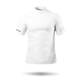 Zhik Rash Guard - Eco Spandex - Short Sleeve Top - White (Men)