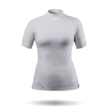 Zhik Rash Guard - Eco Spandex - Short Sleeve Top - Platinum (Women)