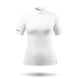 Zhik Rash Guard - Eco Spandex - Short Sleeve Top - White (Women)