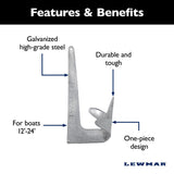 Lewmar Claw Anchor (Galvanised) - 4.4 lb (2 kg)