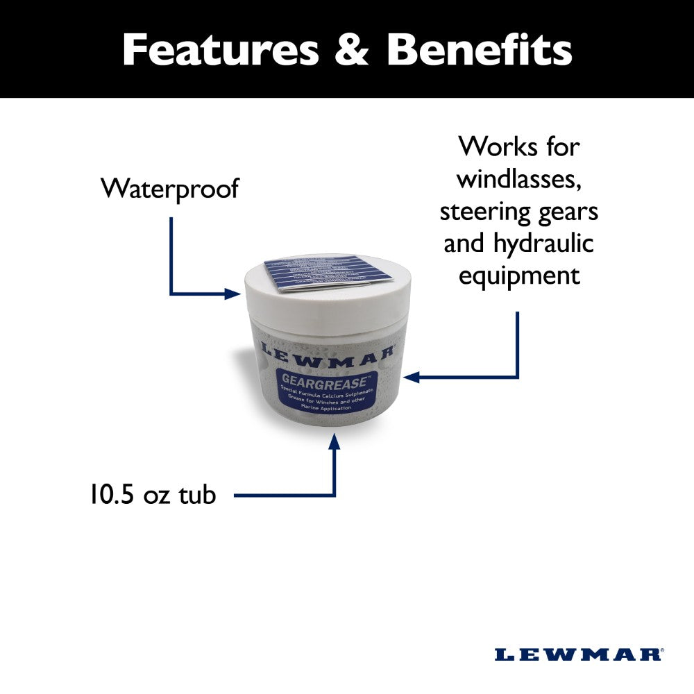 Lewmar Winch Service Kit - Grease 300g Tube