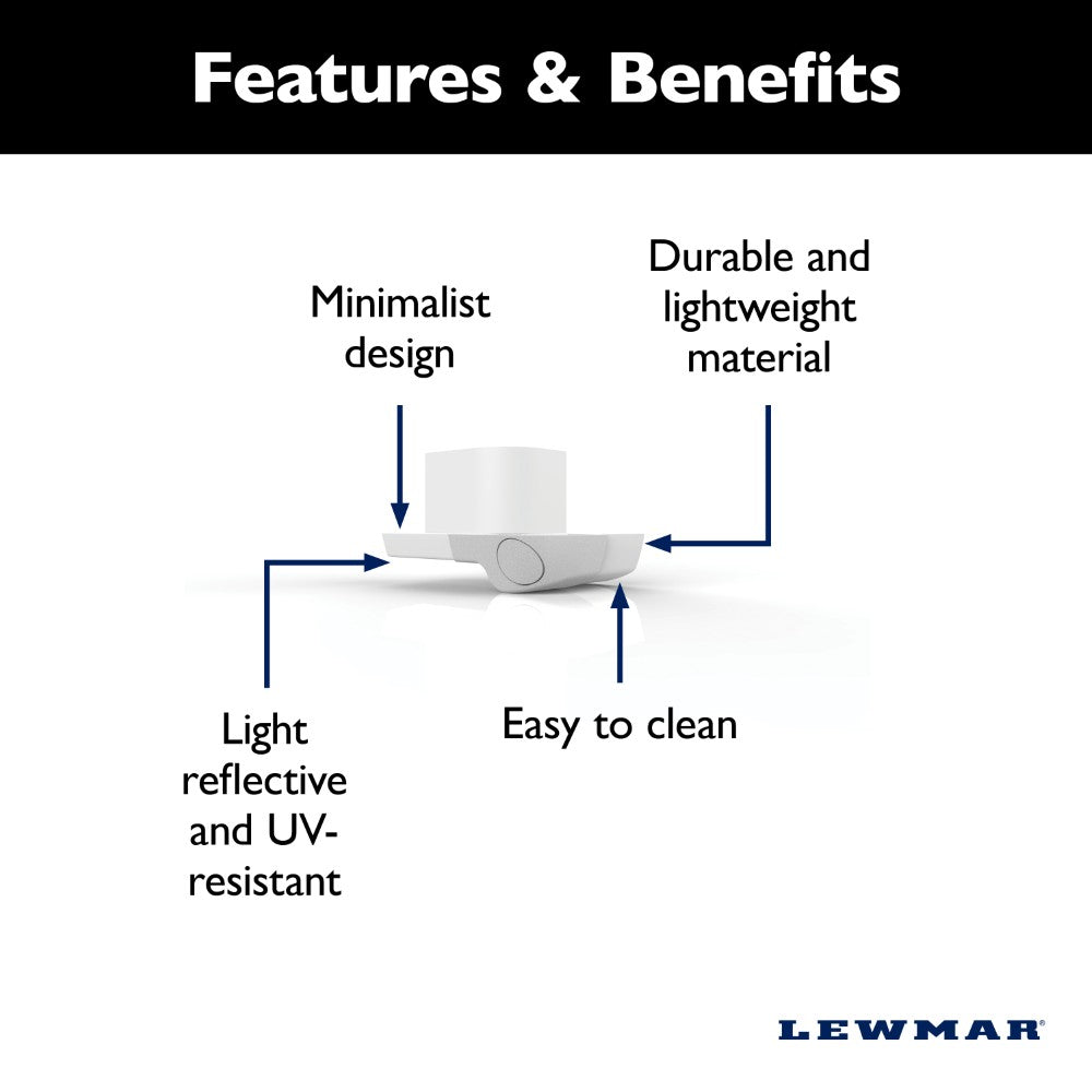 Lewmar Eclipse Portlight Roller Shade Trim Kit Size 10