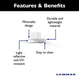 Lewmar Eclipse Portlight Roller Shade Trim Kit Size 20