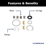 Lewmar Winch Service Kit - Ocean/EVO ST 50 to 65 Spares Kit