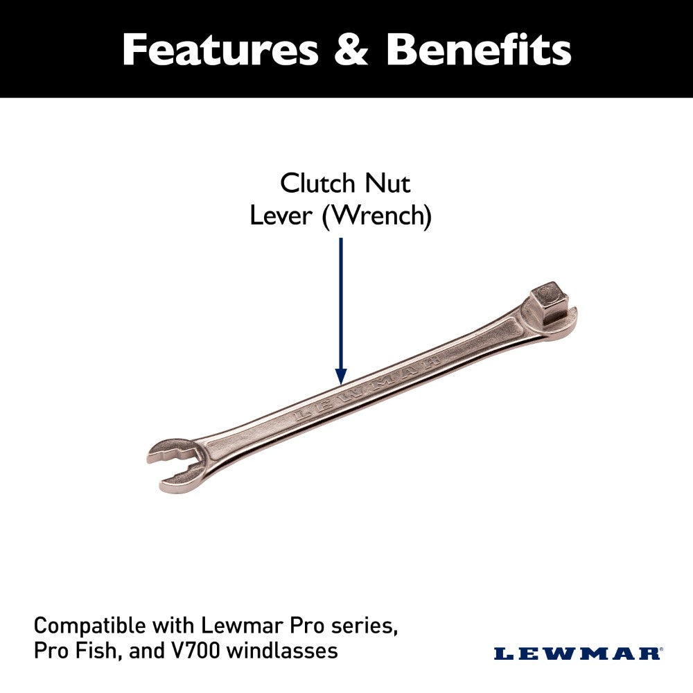 Lewmar Pro Series & V700 Clutch Lever Kit