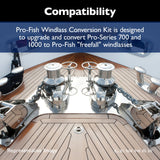 Lewmar Pro Fish Conversion Kit