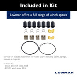 Lewmar Winch Service Kit - Ocean 28 to 48ST, EVO 30 to 50ST Spares Kit