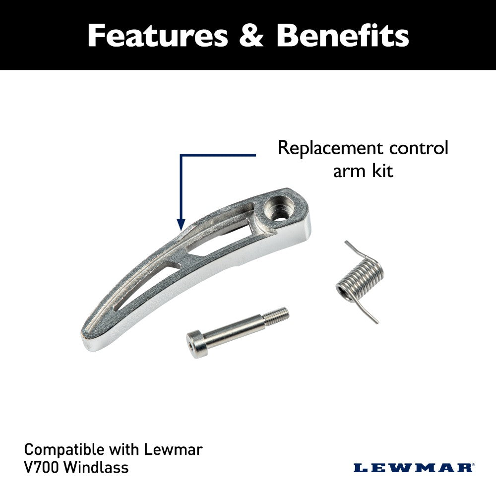 Lewmar V700 Control Arm Kit