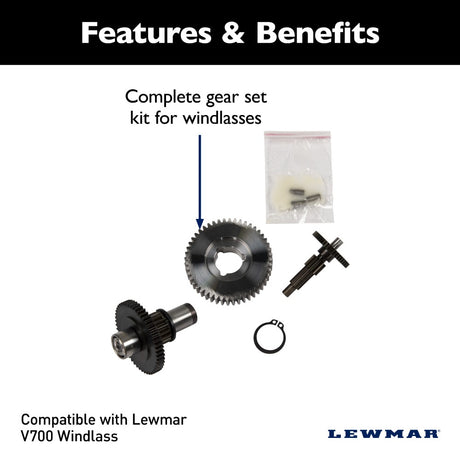 Lewmar V700 Gear Set