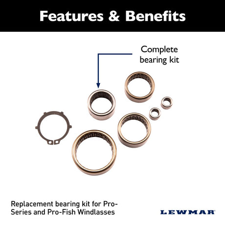 Lewmar Pro Series Bearings Kit 2G