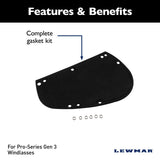 Lewmar Pro Series Gen 3 Gasket Kit